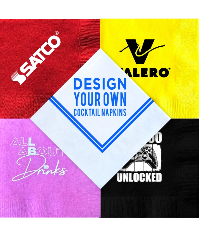 Photo Cocktail Napkins