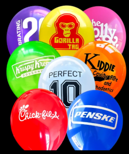 custom latex balloons 