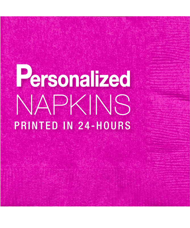 Personalized Cocktail Napkins | Made-To-Order In 24-Hours