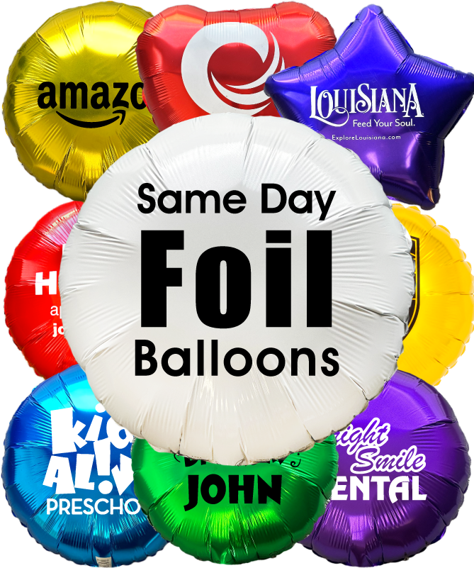 Custom Mylar Balloons – Same Day Printing