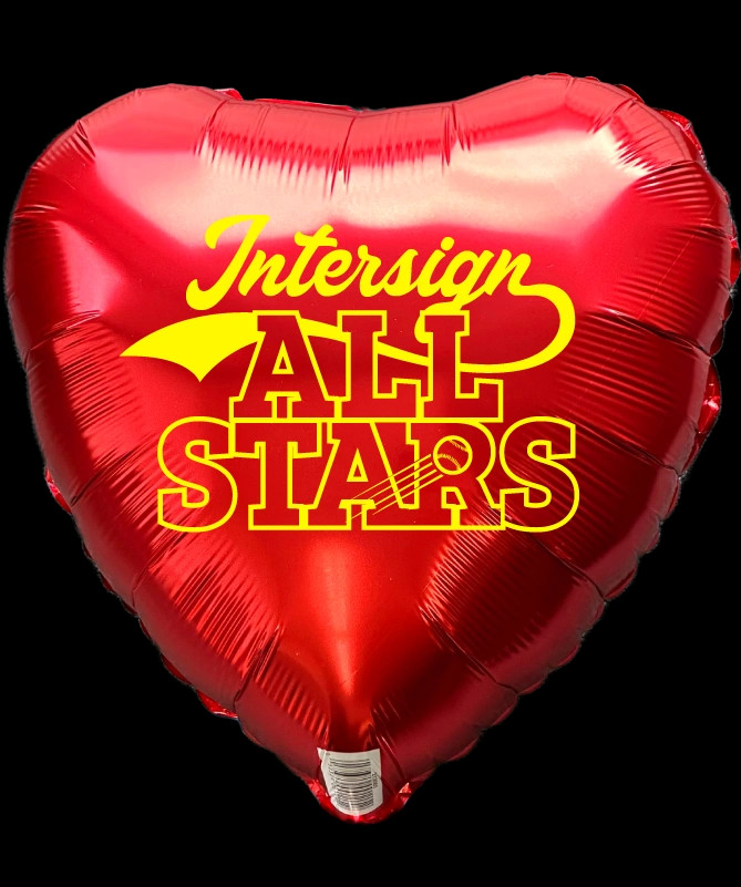 Heart Shaped Balloons | Personalized With Your Graphic or Text