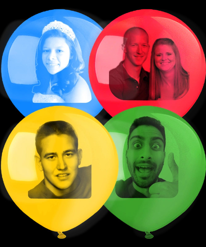Jumbo Photo Balloons | Custom Latex Balloons with Picture