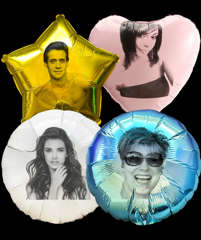 Custom Photo Mylar Balloons – Personalized Balloons with Your Picture