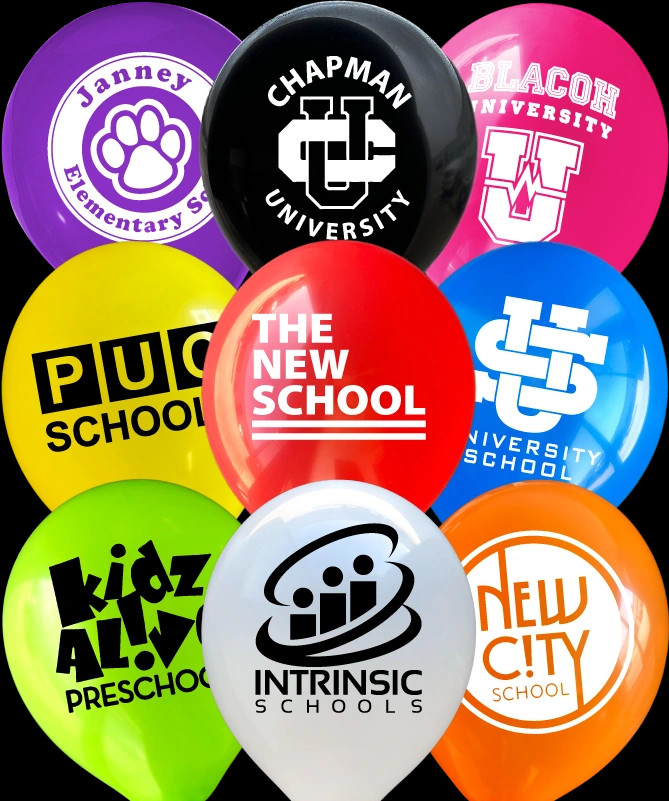 School Logo Balloons