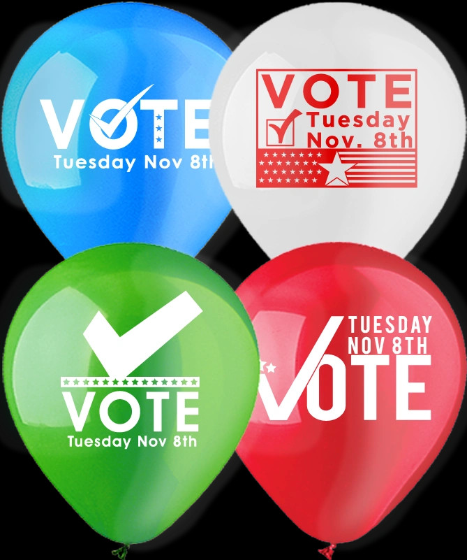 Vote Balloons For Polling Balloons